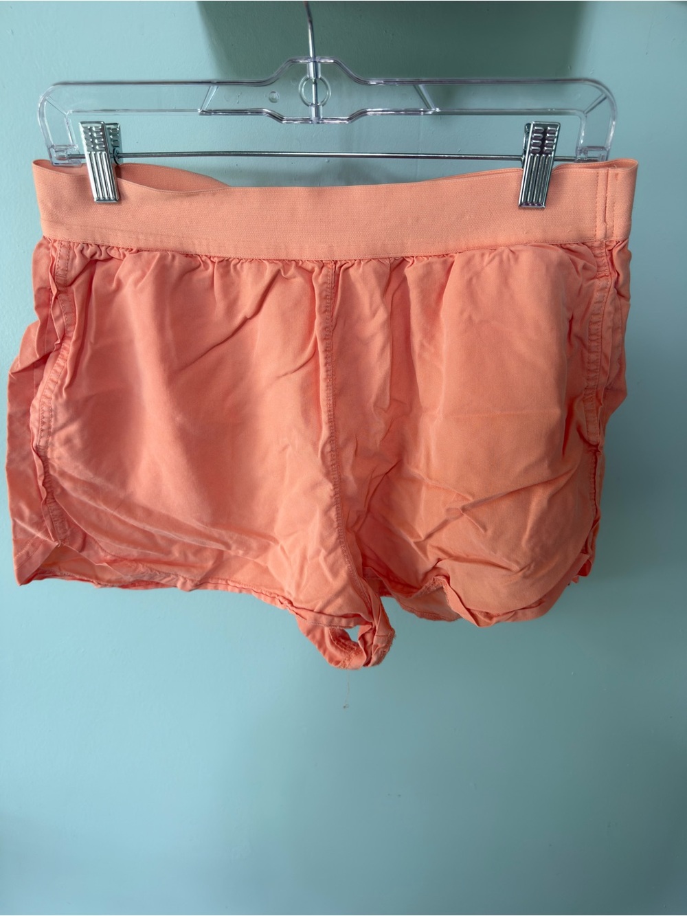 FP Movement by Free People Coral-Orange Athletic Pull-On Shorts
